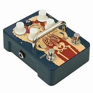Orange Fur Coat Fuzz/Octave Guitar Effect Pedal